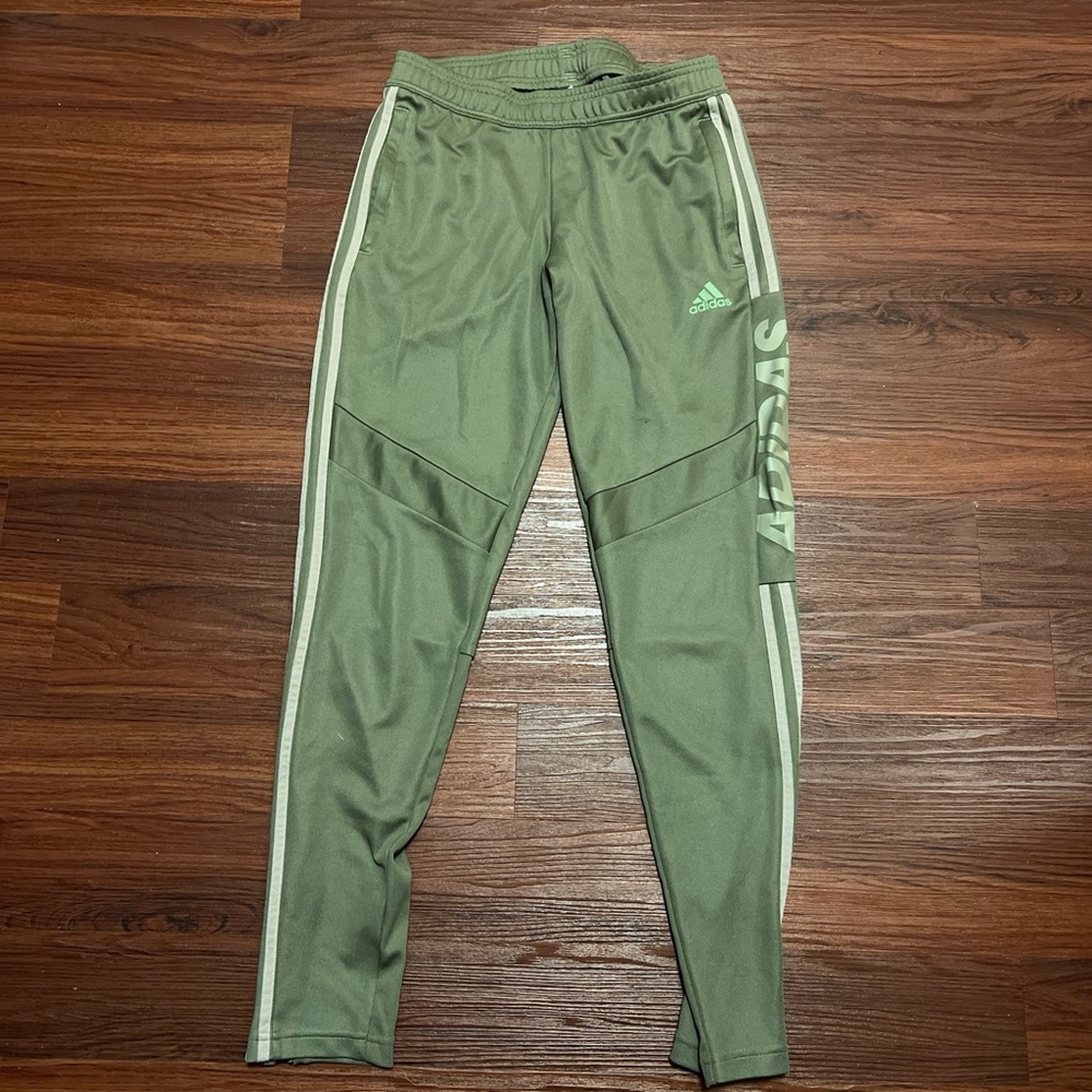Adidas Green Athletic Sweatpants